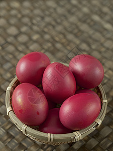 中国红蛋生日庆典喜悦食物文化婴儿传统背景图片
