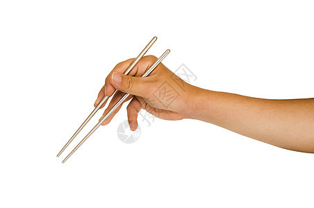单手握筷子面条小路剪纸文化食物剪裁刀具美食工具用具图片