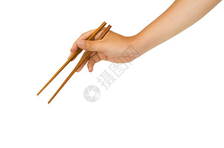 手握筷子手臂剪纸白色剪裁用具面条寿司采摘食物小路图片