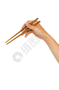手握筷子面条寿司剪裁手臂用具小路白色食物采摘剪纸图片