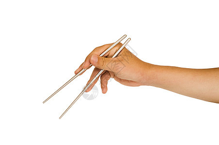 单手握筷子用具工具美食面条文化剪纸食物寿司厨房刀具图片