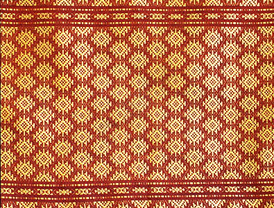 泰国本地丝绸织物模式古董棉布工艺金子屏幕衣服染料材料墙纸打印图片