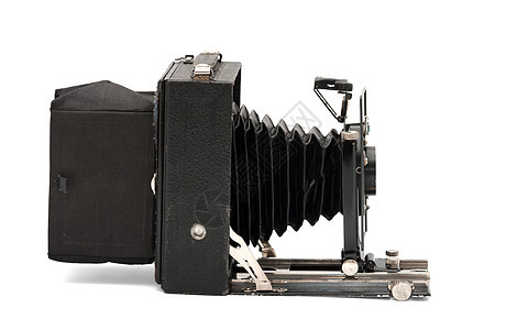 旧相机力学技术金属镜片垃圾光学工具好奇心历史照片背景图片
