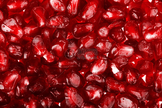 石榴种子热带水果红色甜点食物异国情调饮食健康饮食图片