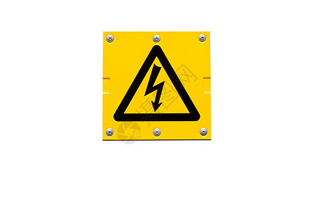 死亡警告示警标志白色危险贴纸安全风险闪电失败力量入口活力图片