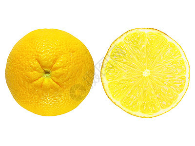 柠檬水果白色绿色食物果汁橙子黄色图片
