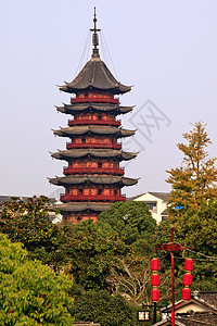 可追溯到宋朝中国塔地标宝塔建筑寺庙文化王朝旅行灯笼建筑学历史图片