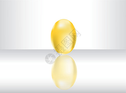 带金蛋的矢量插图图片
