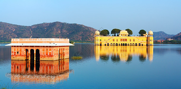 Jal Mahal宫殿旅行文化乐园寺庙旅游历史爬坡城堡地标国家图片