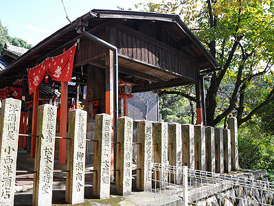 京都神社伍德托里门城市小路旅游隧道神社神道木头入口橙子精神图片