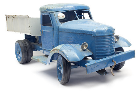 蓝玩具卡车图片
