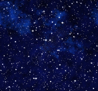 夜空中的星空插图星星图片