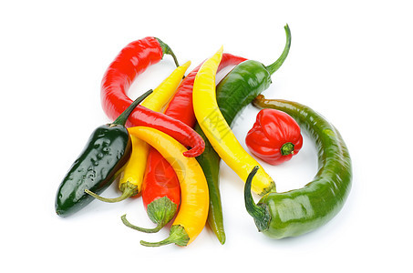 辣椒文化饮食素食香料蔬菜食物黄辣椒红辣椒绿色香味图片