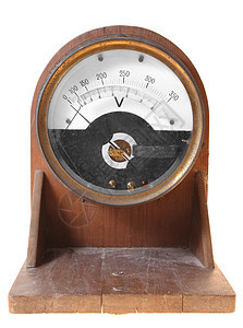 伏特计反抗乐器工具木头适应症电压测试电表展示技术图片