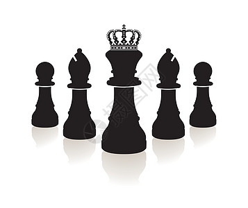 象棋一块战略打败农民公司赛跑者工作棋盘国王防御力量图片