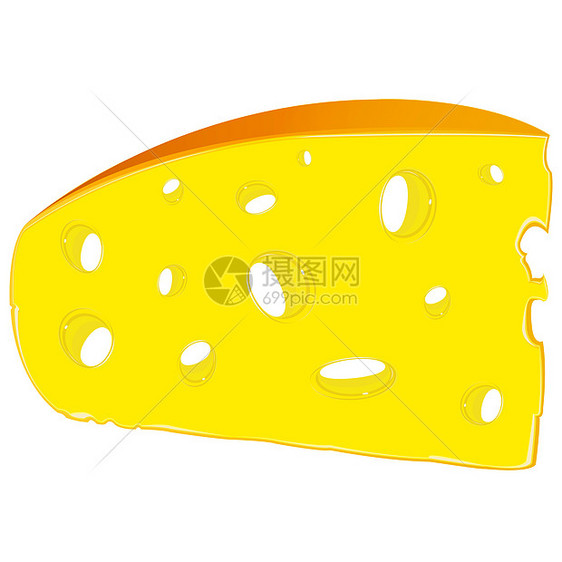 白色背景的天然苏威人奶乳酪美食气泡橙子网络熟食牛奶小吃产品奶制品反射图片