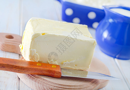 黄油 牛奶和小屋食物奶油农业瓶子生活玻璃厨房杂货饮食水壶图片
