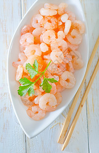 虾海鲜蔬菜国王老虎香菜菜单美食午餐煮沸橙子图片