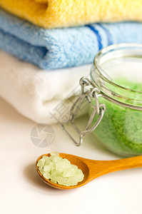 浴盐毛巾护理肥皂浴室桌子敷料香味床单工具女士图片