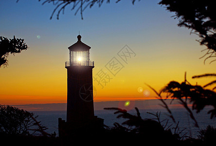 无标题日落吸引力灯塔天空海岸线地标海岸橙子历史性旅行图片