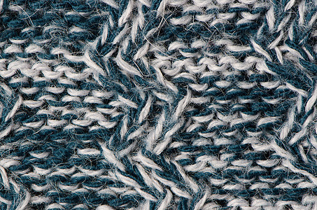 尼特羊毛纹理编织工艺手工装饰制造商蓝色纤维制造业环形材料图片