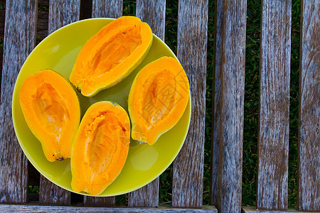 木薯热带水果木瓜市场农产品农贸市场生产黄色橙子食物图片