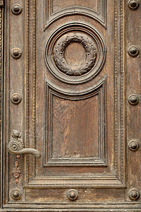 旧门建筑建筑学金属房子古董钥匙黄铜安全出口锁孔图片