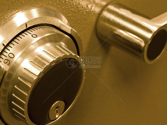 安全输电组合 Spinner 的特写物品钥匙旅行金属货币宝藏色调调子拨号金融图片