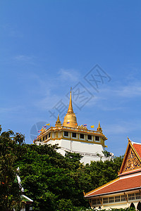 金山寺建筑学旅行寺庙奢华旅游文化金子宗教精神雕像图片