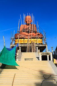 泰国佛陀 泰国南部寺庙宗教信仰历史金子场景旅游建筑精神传统图片
