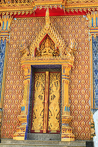 泰国佛陀 泰国南部天空文化宗教旅行建筑金子传统橙子场景信仰图片