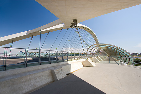 第三千年桥 西班牙阿拉贡萨拉戈萨建筑旅游旅行晴天城市博览会图片