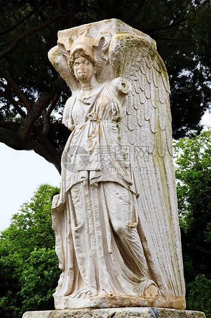 古罗马天使神像奥斯蒂亚·安提雅·安提卡 意大利罗马图片