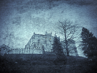 旧城堡墙图片