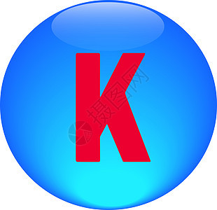 字母缩写图标符号字母 K图片