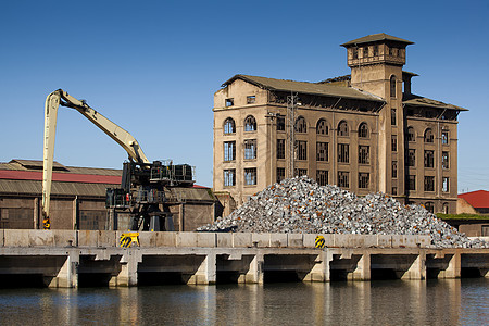 西班牙巴斯克州比斯卡亚毕尔巴鄂工业图片