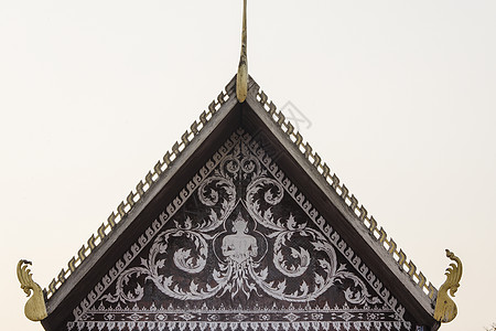 泰式的屋顶建筑学大楼古董艺术佛系教会背景图片