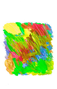 纸面摘要颜色正方形刷子创造力墨水纤维教育墙纸染料水彩艺术图片