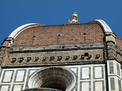 佛罗伦萨杜奥莫宽慰大教堂雕塑窗饰六角板控制板建筑学教会艺术六角形图片