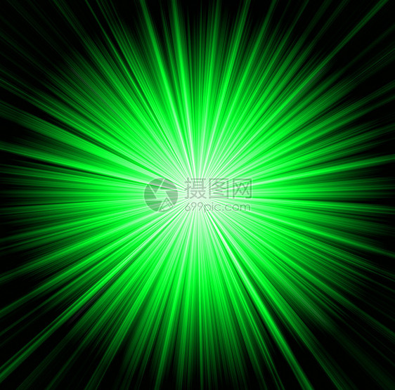 星震背景 太阳光束黑色烧伤活力绿色阳光白色星形强光星星插图图片