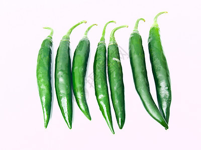 白上隔离的绿胡椒团体植物味道市场蔬菜香料烹饪绿色生产白色图片