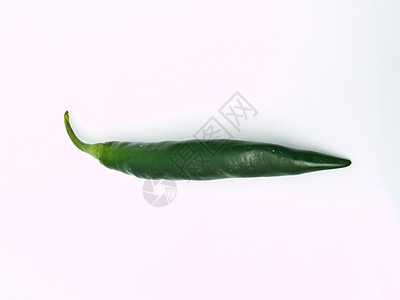 白上隔离的绿胡椒味道绿色烹饪白色寒冷蔬菜食物香料市场生产图片