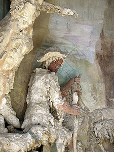 佛罗伦萨格罗托大理石洞穴历史艺术家石窟博物馆花园建筑学雕塑雕像图片