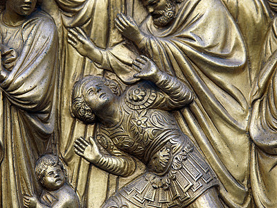 佛罗伦萨浸礼会 天堂之门小组歌剧院遗产历史宗教青铜特殊性旅行雕塑世界信仰图片