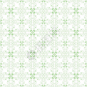 无缝花纹墙纸创造力白色插图装饰叶子绿色绘画条纹背景图片
