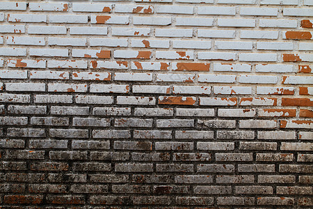 红砖的旧墙黏土建筑建筑学石头砖墙水泥石工材料城市矩形图片