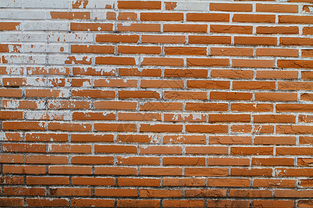 红砖的旧墙建筑墙纸水泥城市石头砖块材料石工积木黏土图片