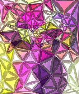 抽象的几何背景娱乐万花筒玻璃技术紫色插图三角形墙纸钻石建筑学图片