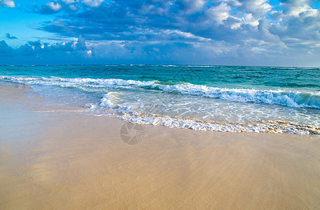 海 海支撑旅行海浪天堂海洋海岸冲浪天空太阳假期图片