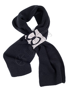 黑色的温暖围巾裙子衣服褐色羊毛织物白色纤维条纹纺织品手工图片